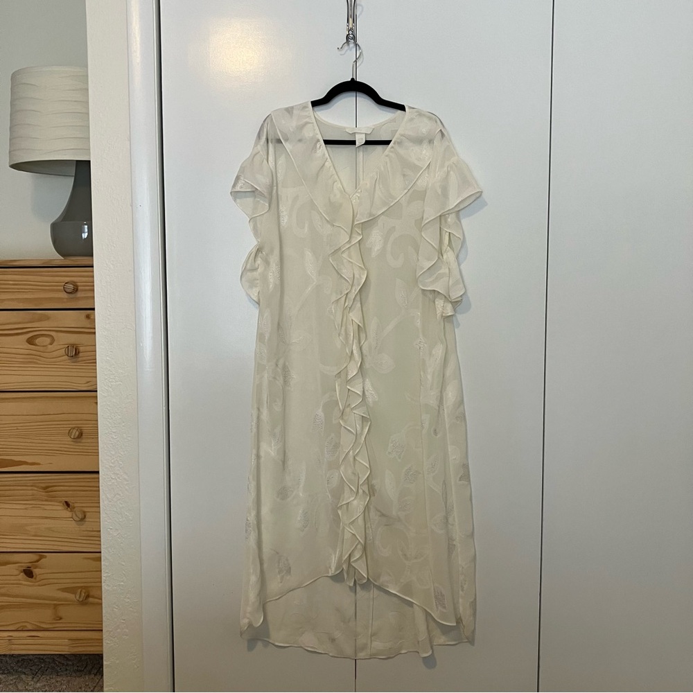 H&M • sheer beach pool coverup